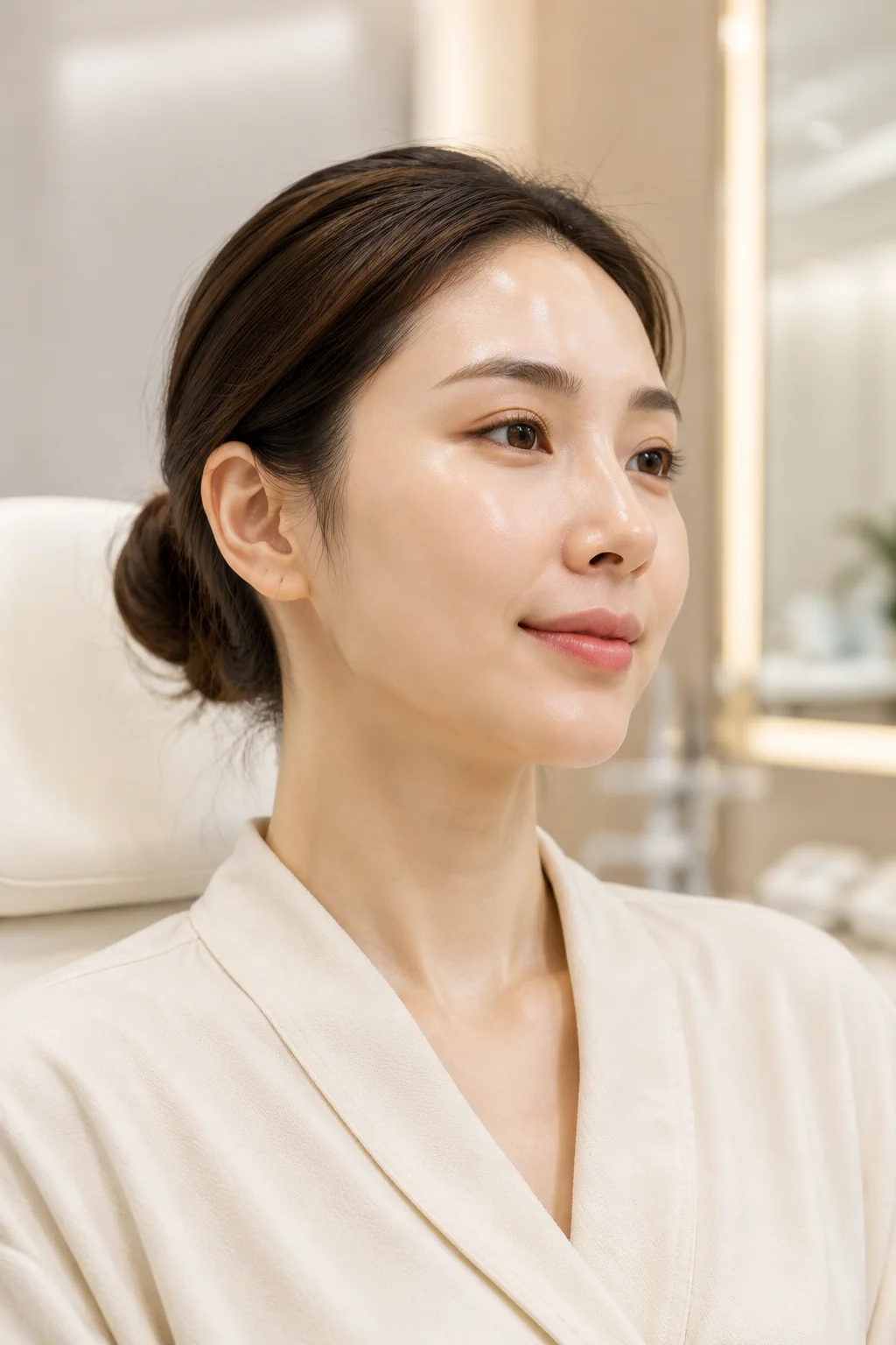 Skin rejuvenation portrait